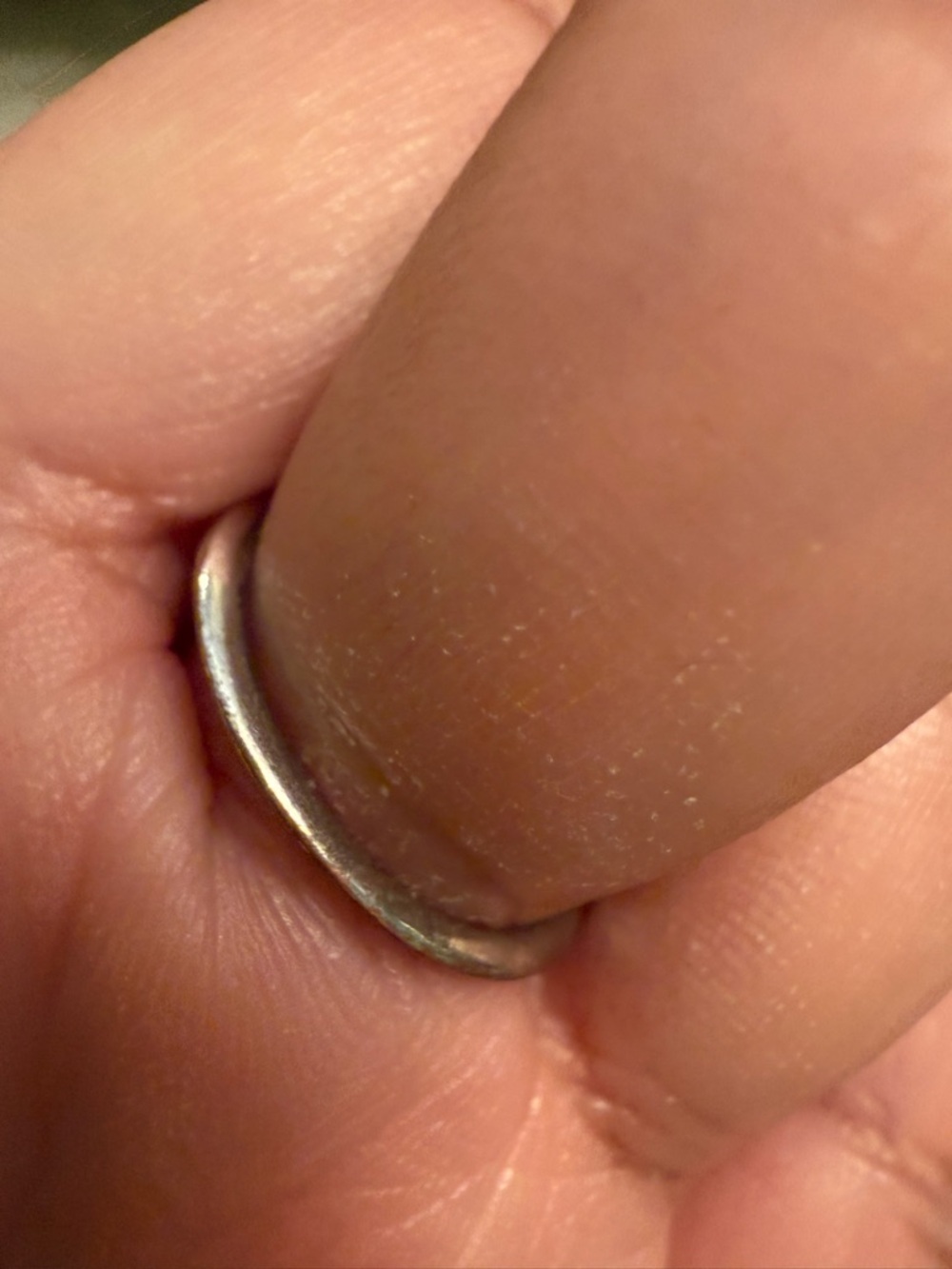 2 Piece Silver Cubic Zirconia Double Halo Earrings and V shaped Ring - Picture 8 of 8